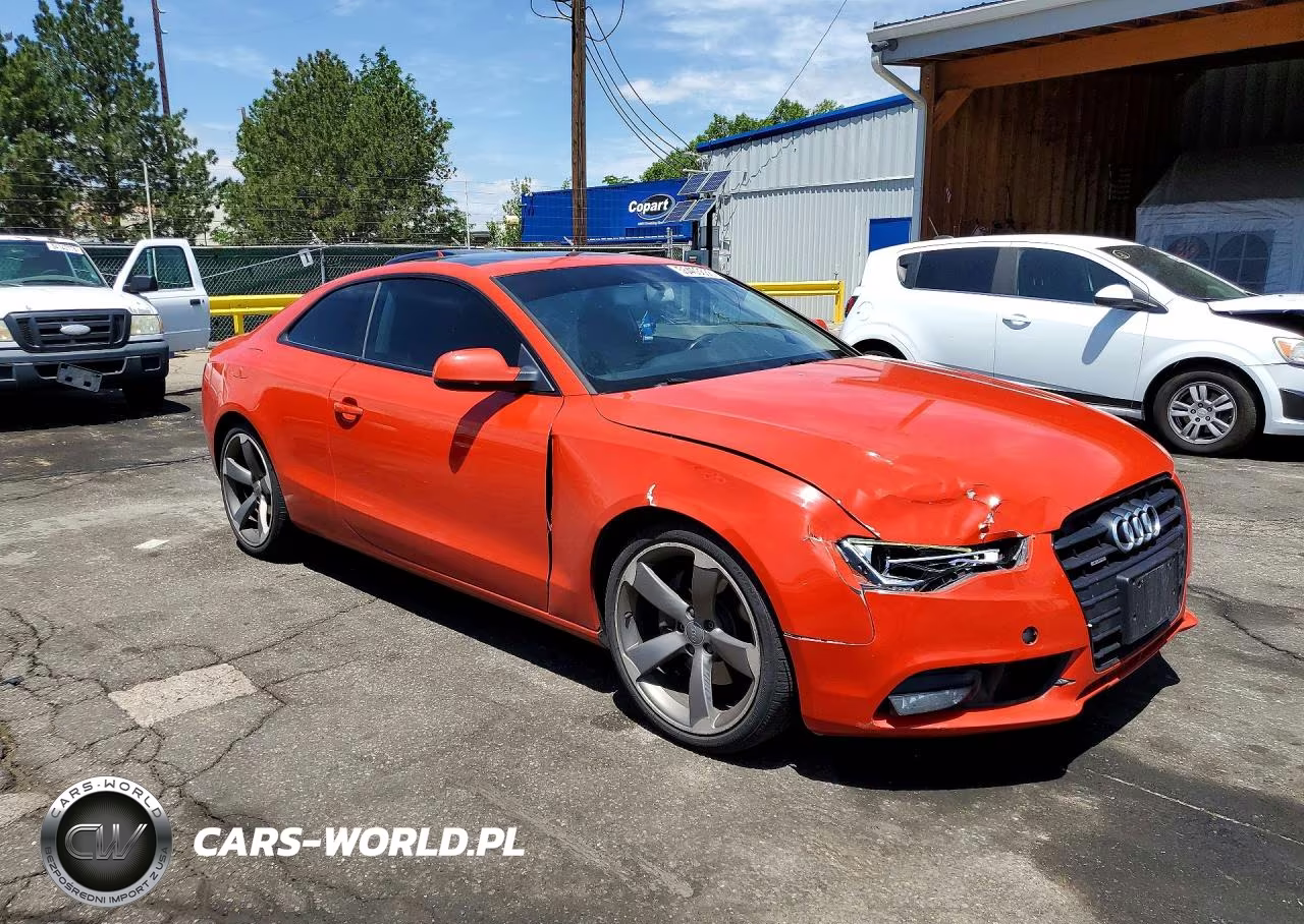 2014 Audi A5 Premium Plus VIN:WAULFAFR8EA061263 - 4