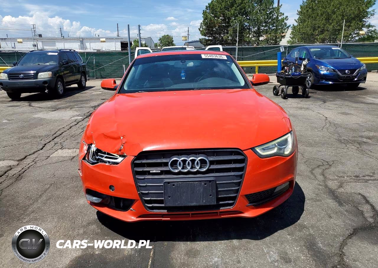 2014 Audi A5 Premium Plus VIN:WAULFAFR8EA061263 - 5