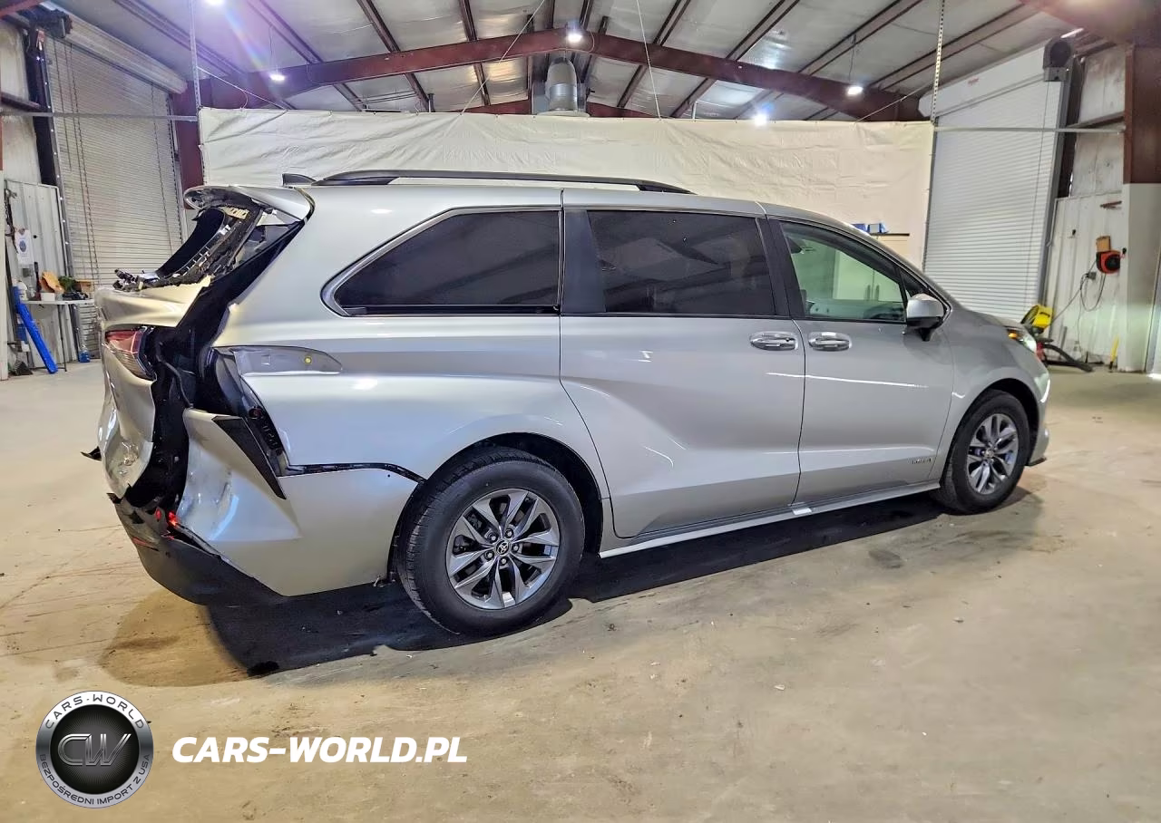 2021 Toyota Sienna Xle VIN:5TDYRKEC0MS032330 - 3