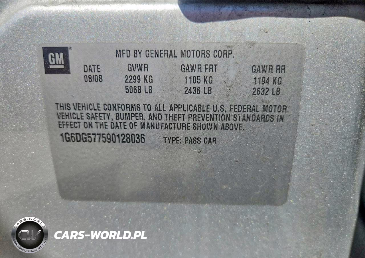 2009 Cadillac Cts VIN:1G6DG577590128036 - 12