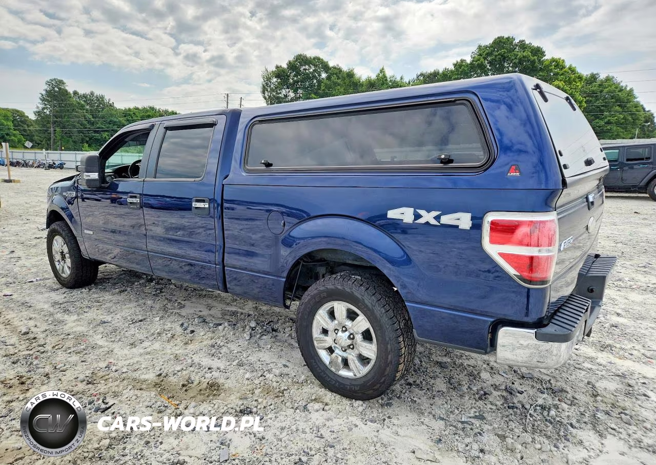 2012 Ford F150 Supercrew VIN:1FTFW1ET7CFB29856 - 2