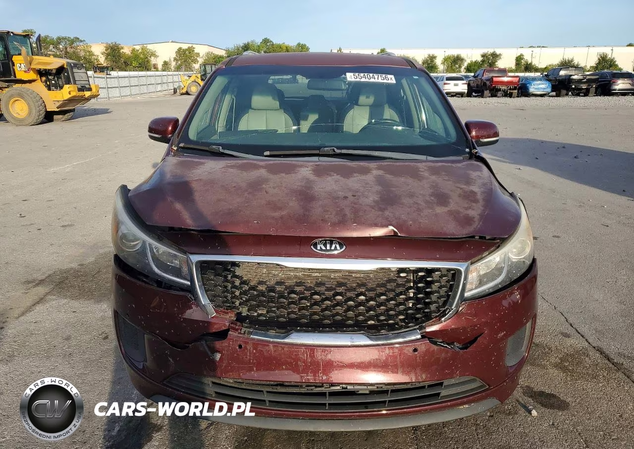 2017 Kia Sedona Lx VIN:KNDMB5C14H6320489 - 5