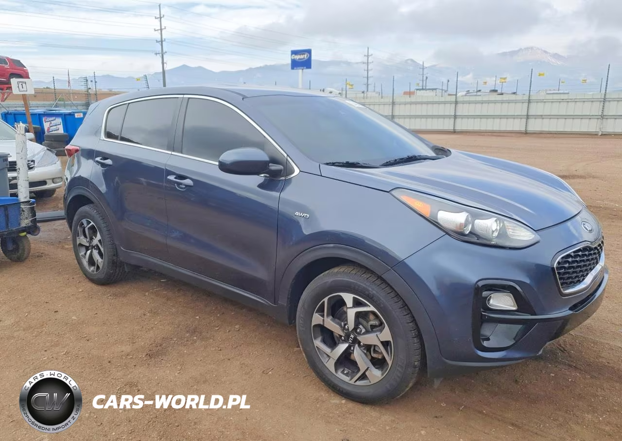 2021 Kia Sportage Lx VIN:KNDPMCAC1M7845207 - 4