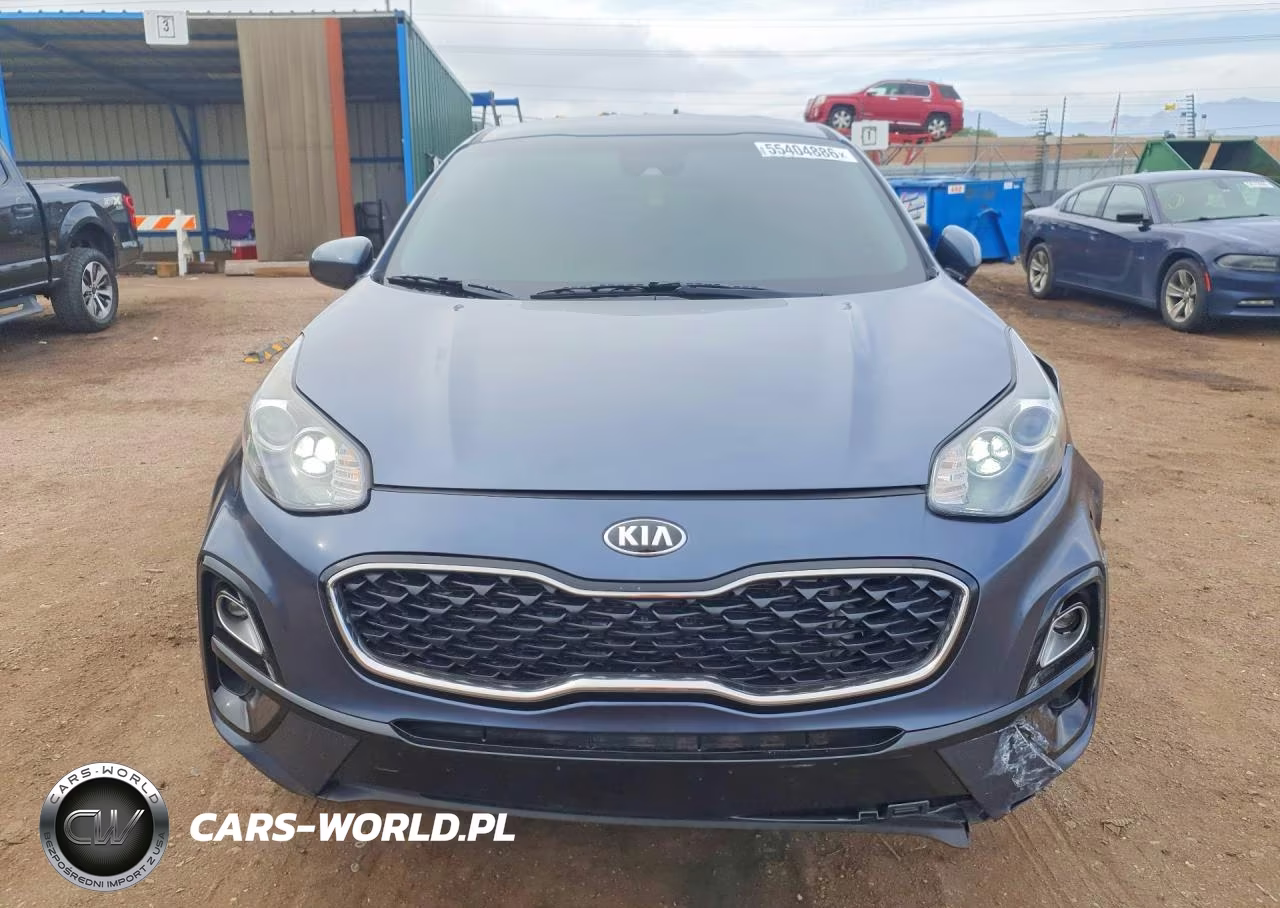 2021 Kia Sportage Lx VIN:KNDPMCAC1M7845207 - 5