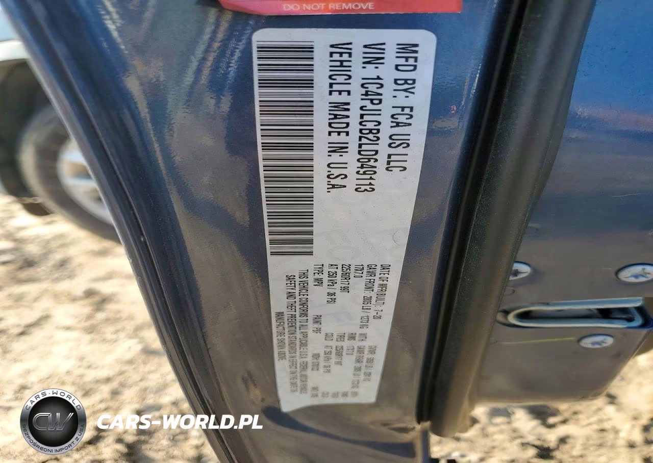 2020 Jeep Cherokee VIN:1C4PJLCB2LD649113 - 13
