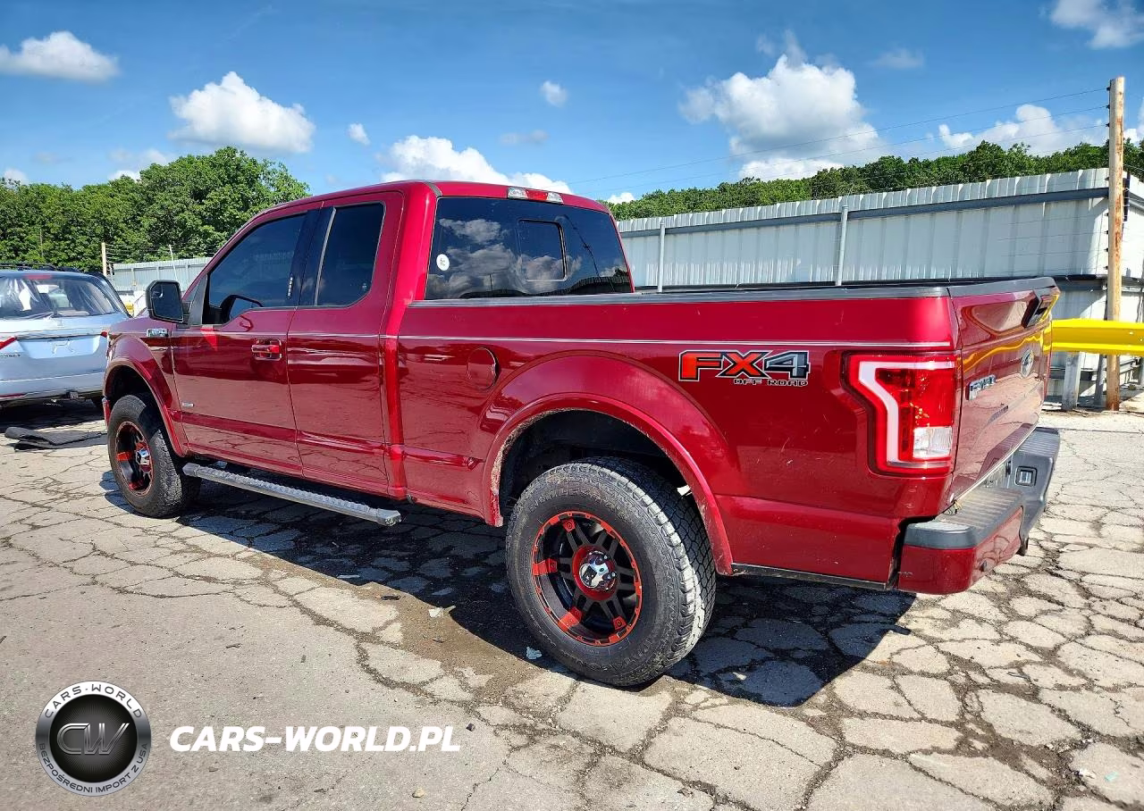 2016 Ford F150 Super Cab VIN:1FTFX1EG4GFD50594 - 2