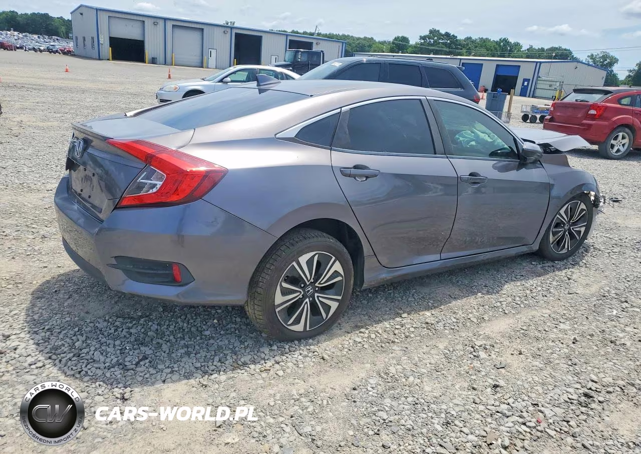 2018 Honda Civic Ex VIN:JHMFC1F35JX032071 - 3