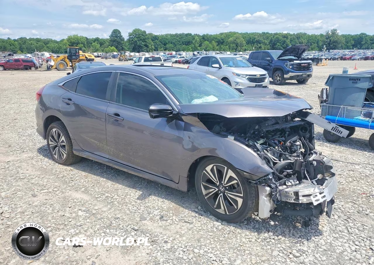 2018 Honda Civic Ex VIN:JHMFC1F35JX032071 - 4
