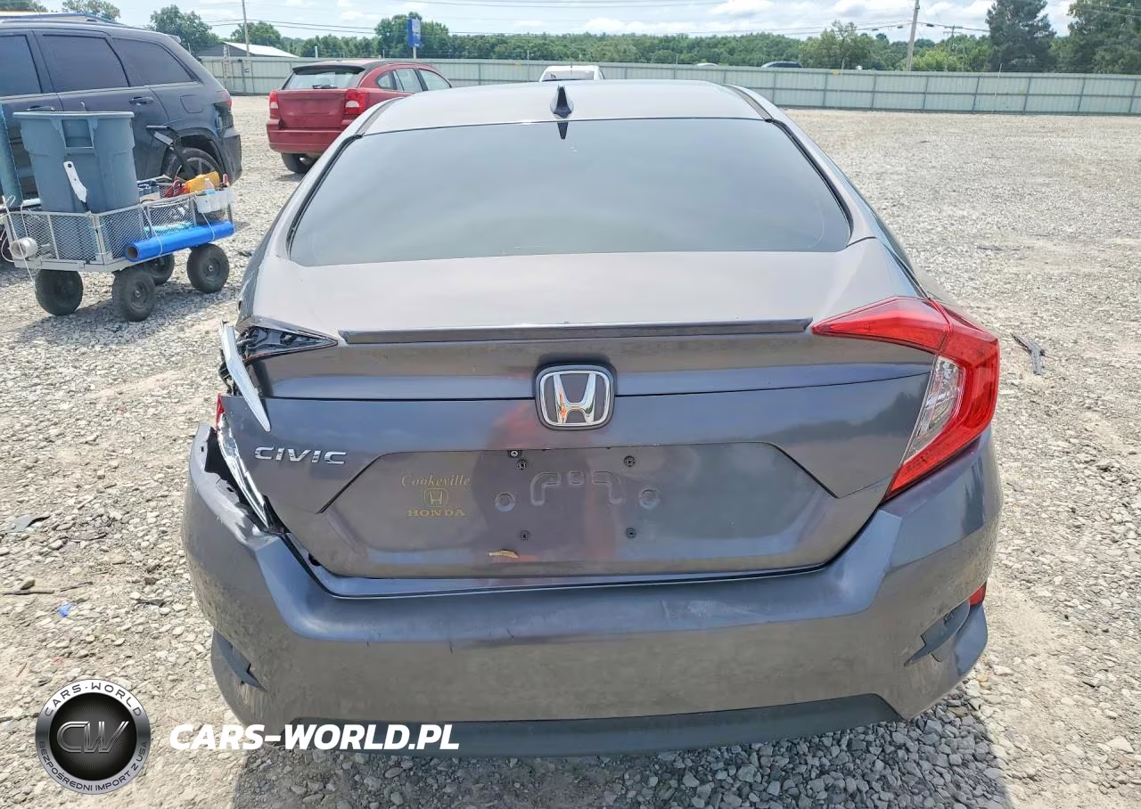 2018 Honda Civic Ex VIN:JHMFC1F35JX032071 - 6
