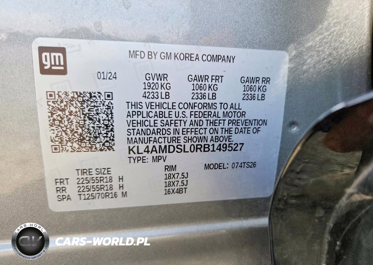 2024 Buick Encore Gx Sport Touring VIN:KL4AMDSL0RB149527 - 13