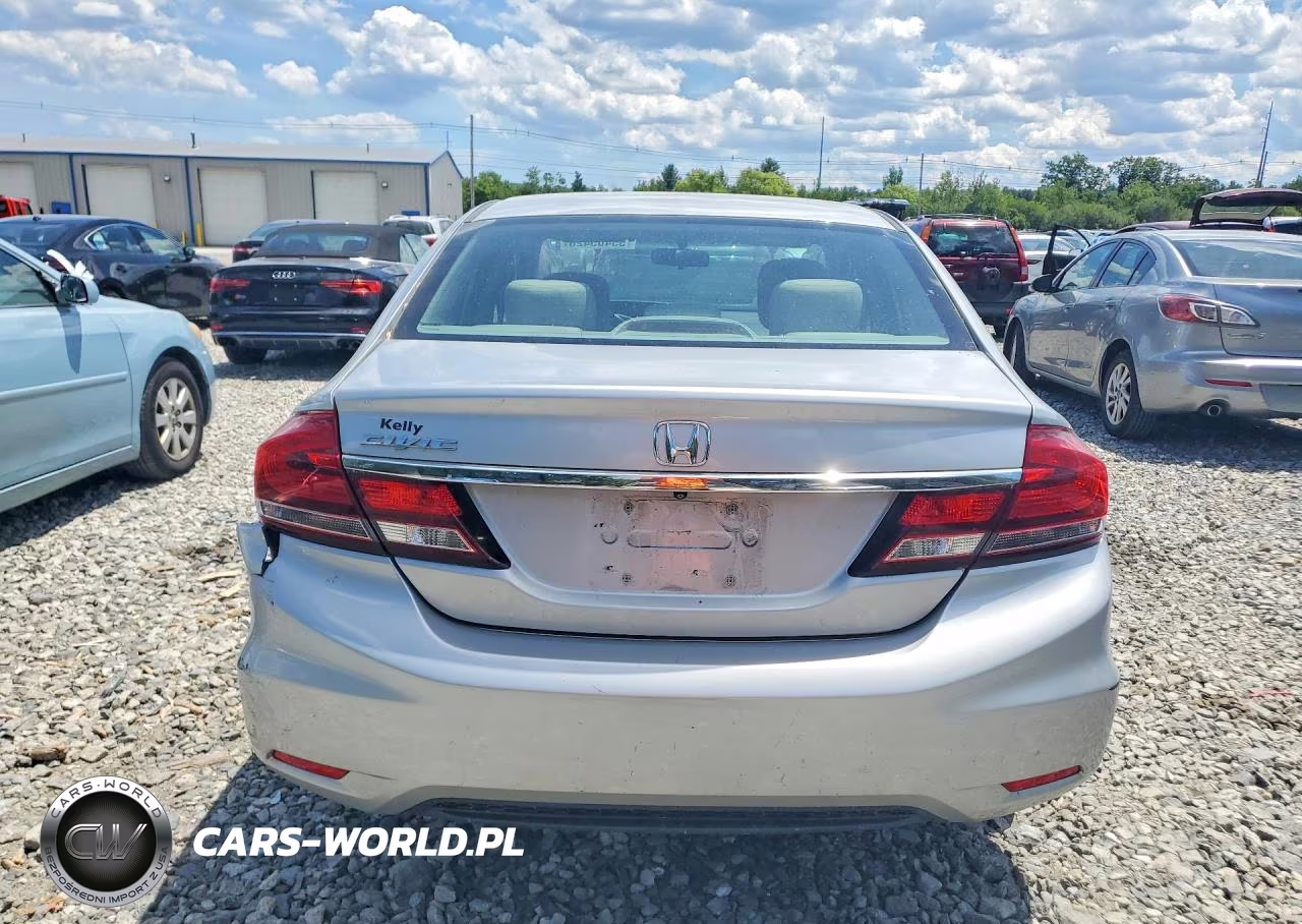 2013 Honda Civic Lx VIN:2HGFB2F57DH551113 - 6