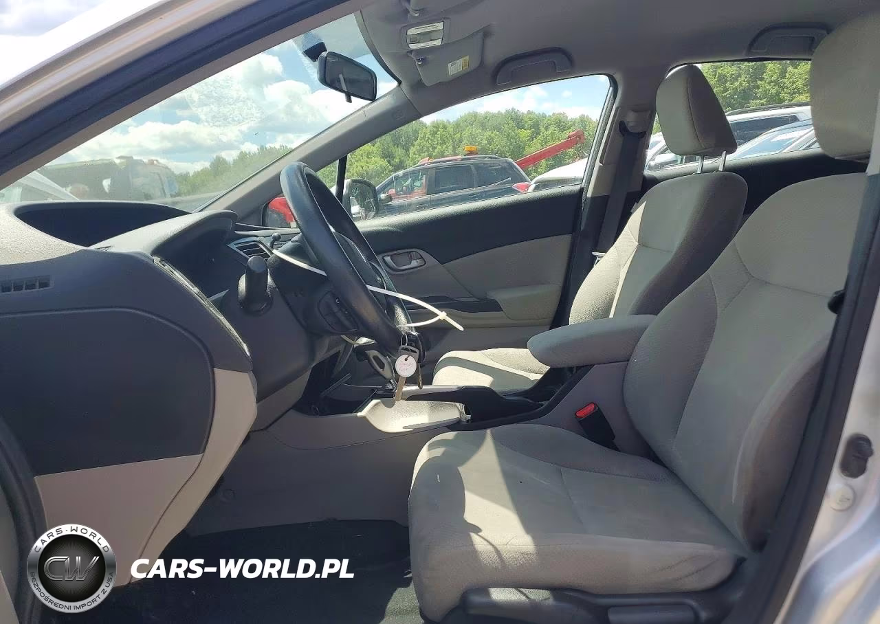 2013 Honda Civic Lx VIN:2HGFB2F57DH551113 - 7