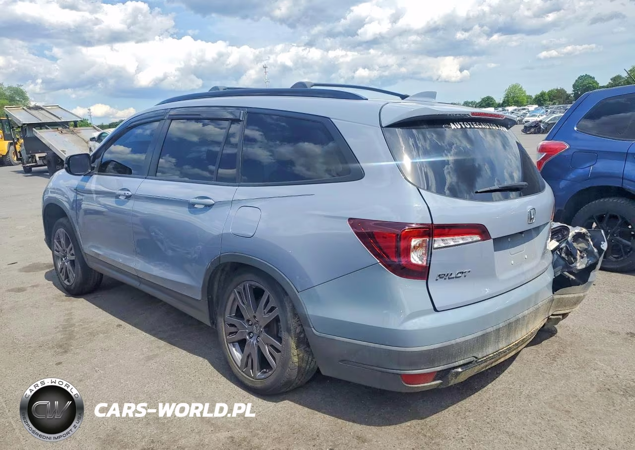 2022 Honda Pilot Sport VIN:5FNYF6H3XNB047354 - 2
