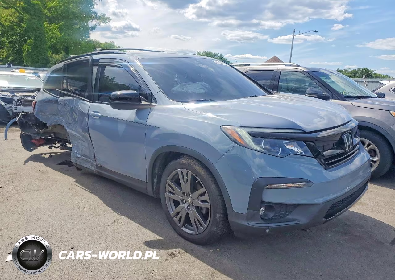 2022 Honda Pilot Sport VIN:5FNYF6H3XNB047354 - 4