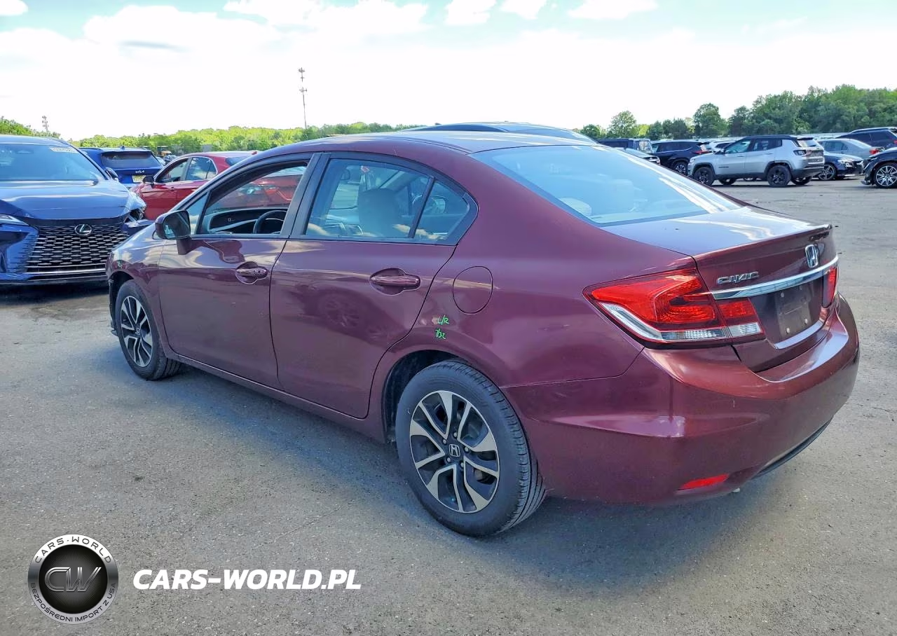 2014 Honda Civic Ex VIN:19XFB2F84EE218129 - 2