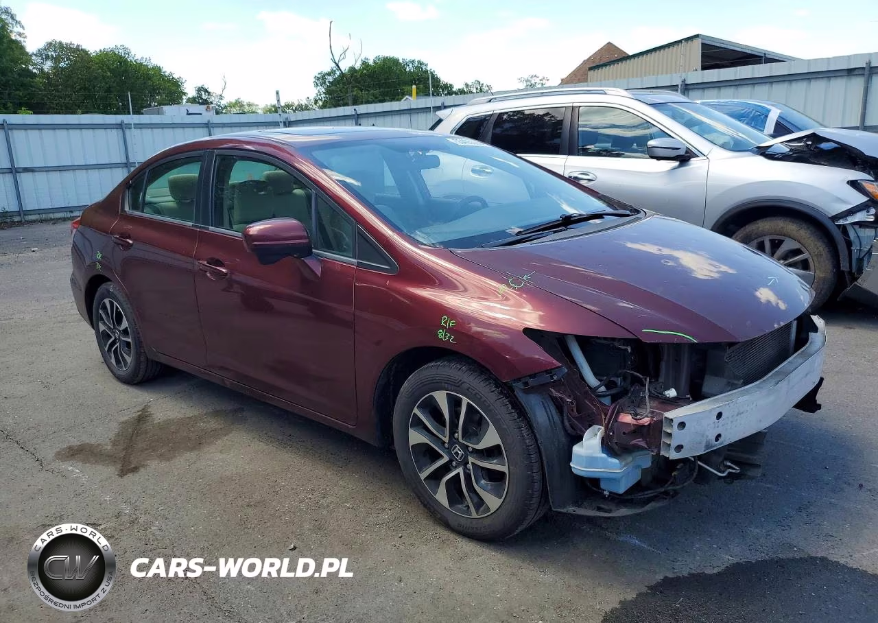 2014 Honda Civic Ex VIN:19XFB2F84EE218129 - 4
