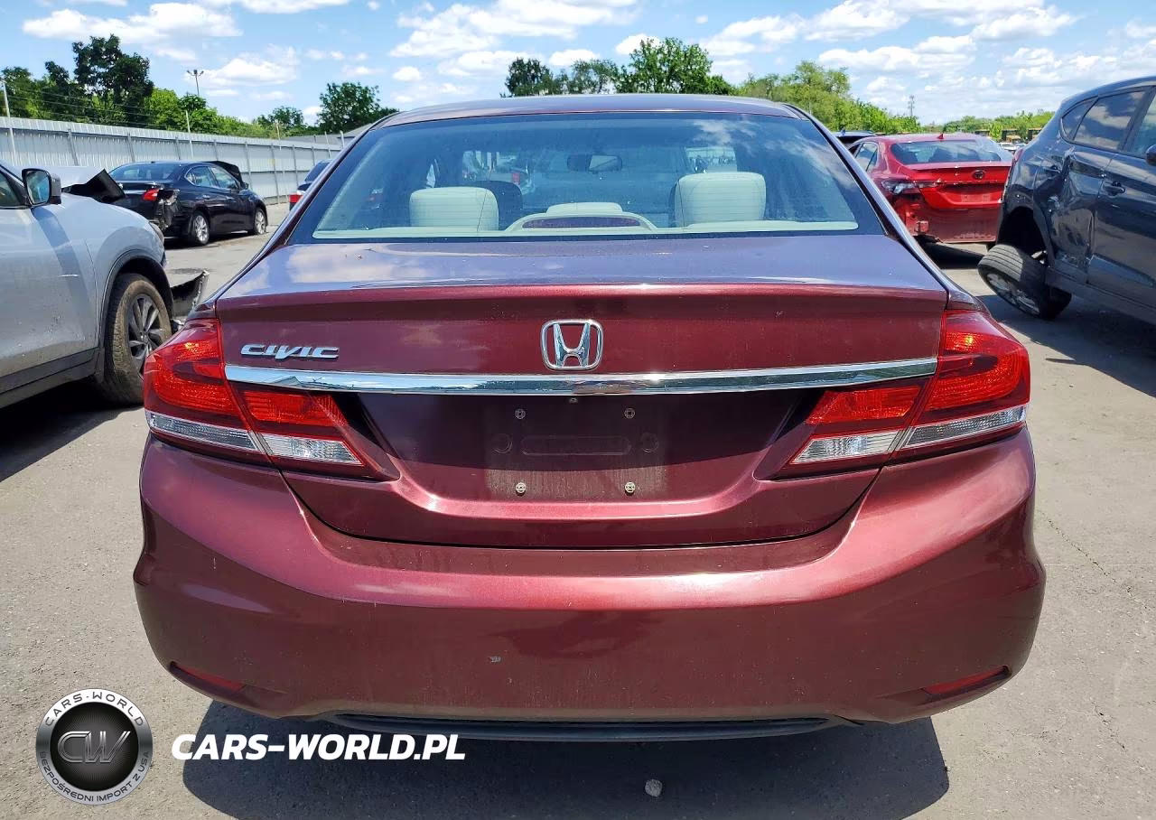 2014 Honda Civic Ex VIN:19XFB2F84EE218129 - 6
