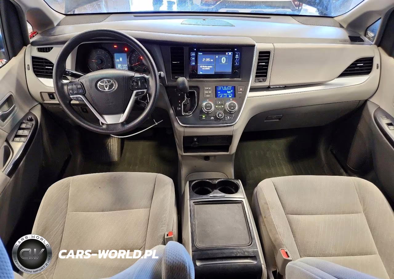 2017 Toyota Sienna Le VIN:5TDJZ3DC6HS166404 - 8