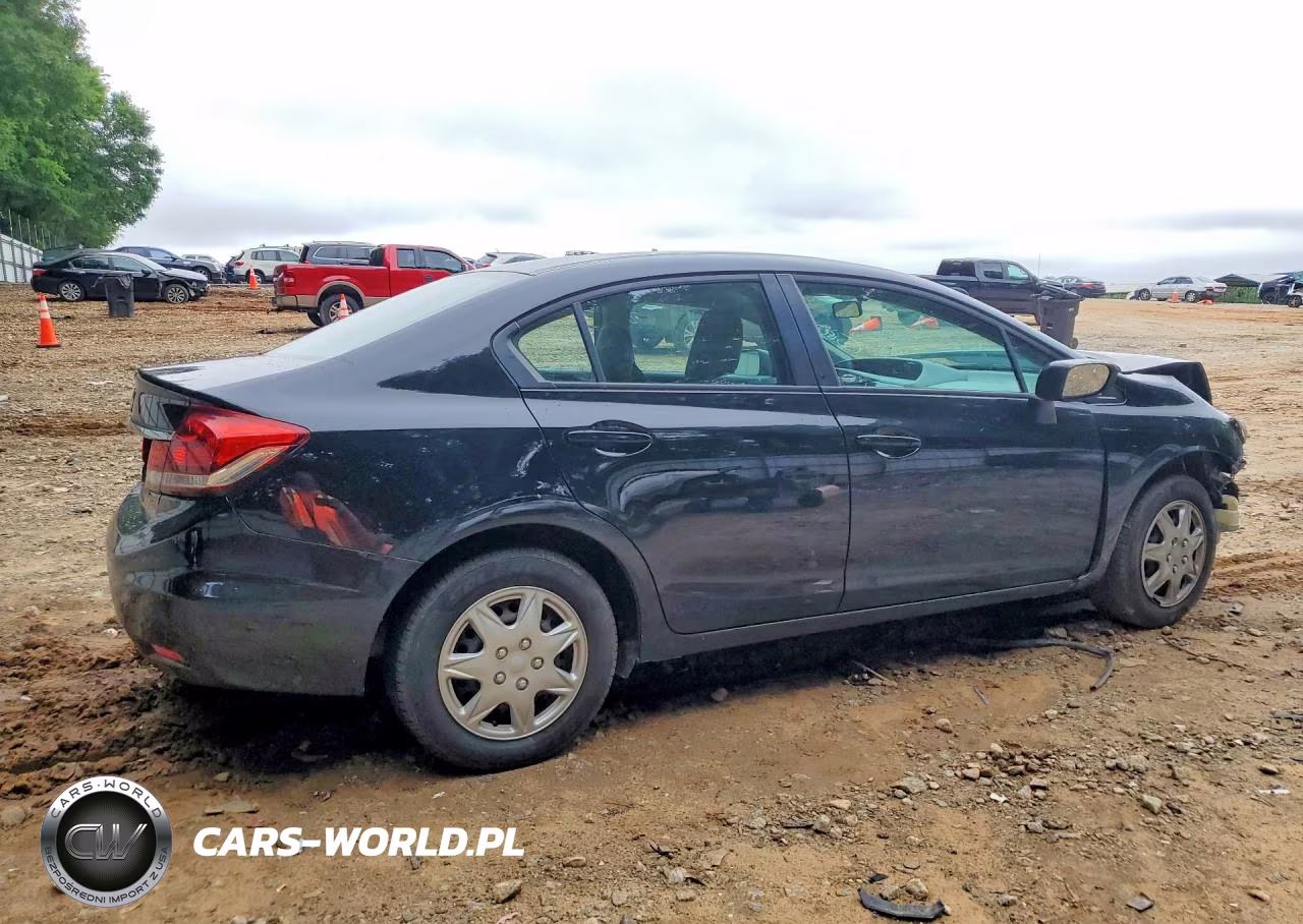 2014 Honda Civic Lx VIN:19XFB2F56EE201449 - 3