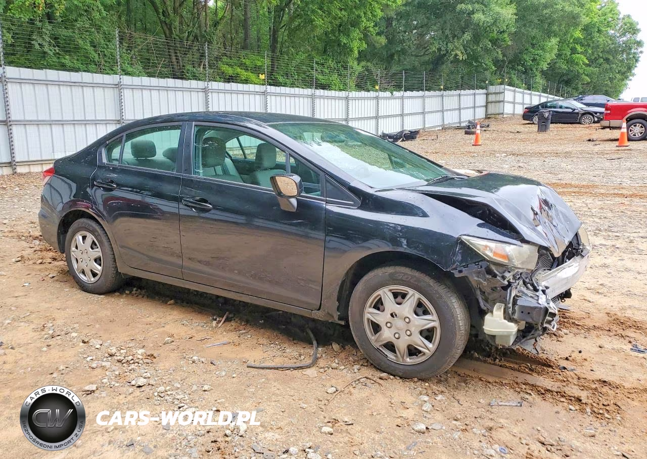 2014 Honda Civic Lx VIN:19XFB2F56EE201449 - 4