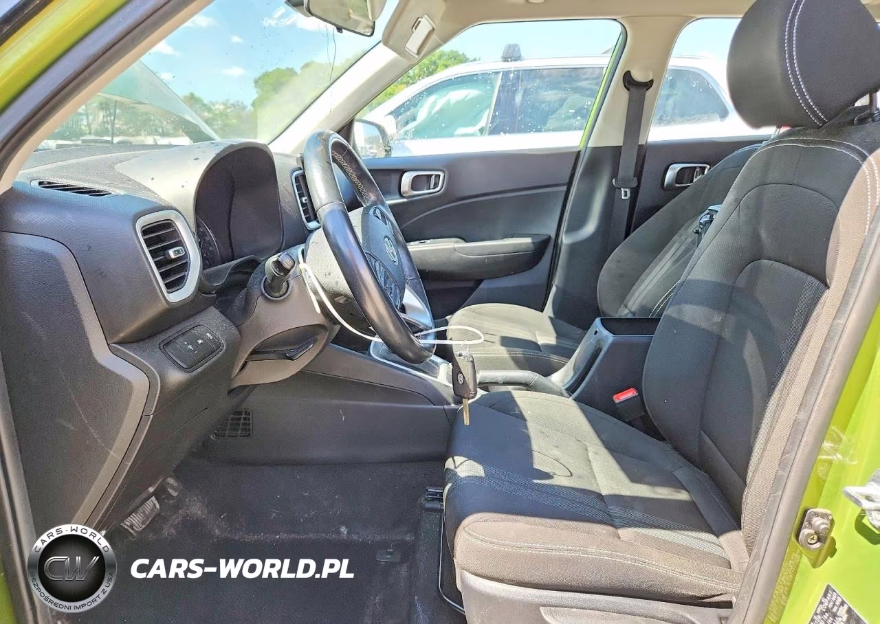 2022 Hyundai Venue Sel VIN:KMHRC8A3XNU155253 - 7