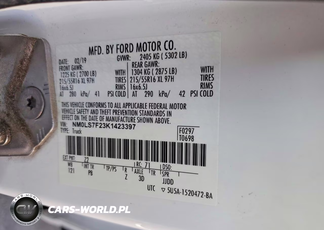 2019 Ford Transit Connect Xlt Delivery Van VIN:NM0LS7F23K1423397 - 13