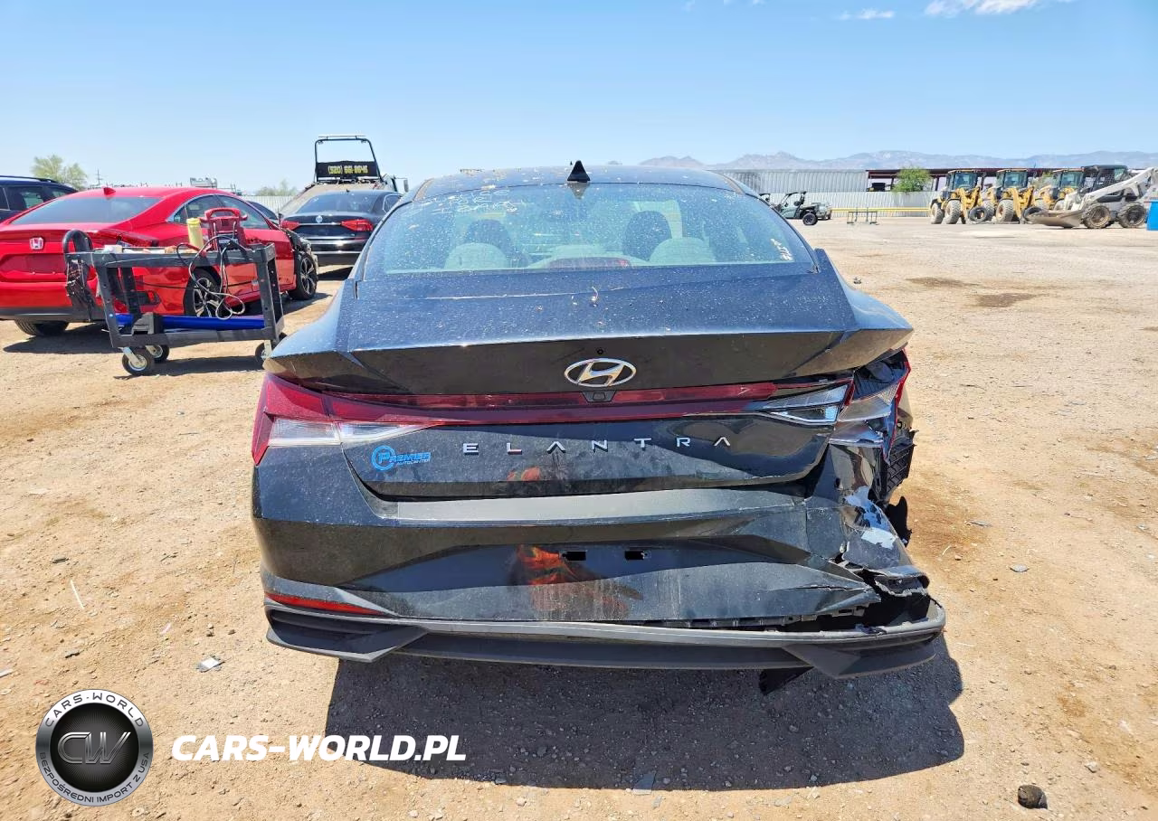 2022 Hyundai Elantra Sel VIN:5NPLS4AG7NH065934 - 6