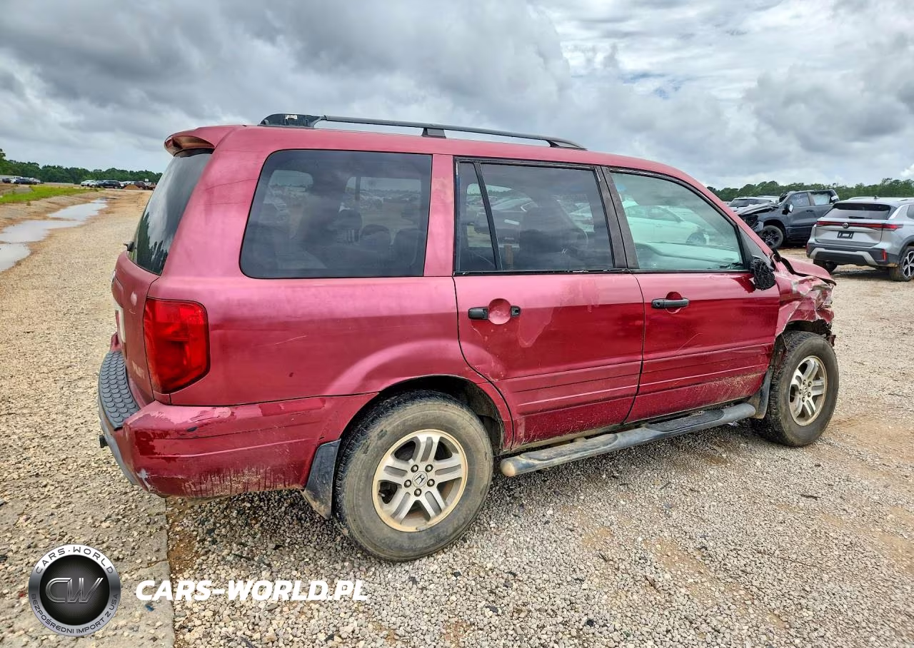 2003 Honda Pilot Exl VIN:2HKYF18673H501586 - 3