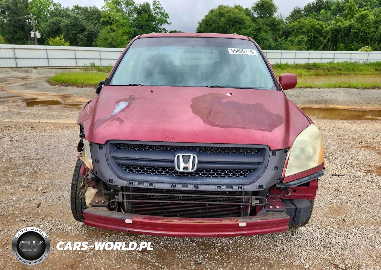 2003 Honda Pilot Exl VIN:2HKYF18673H501586 - 5