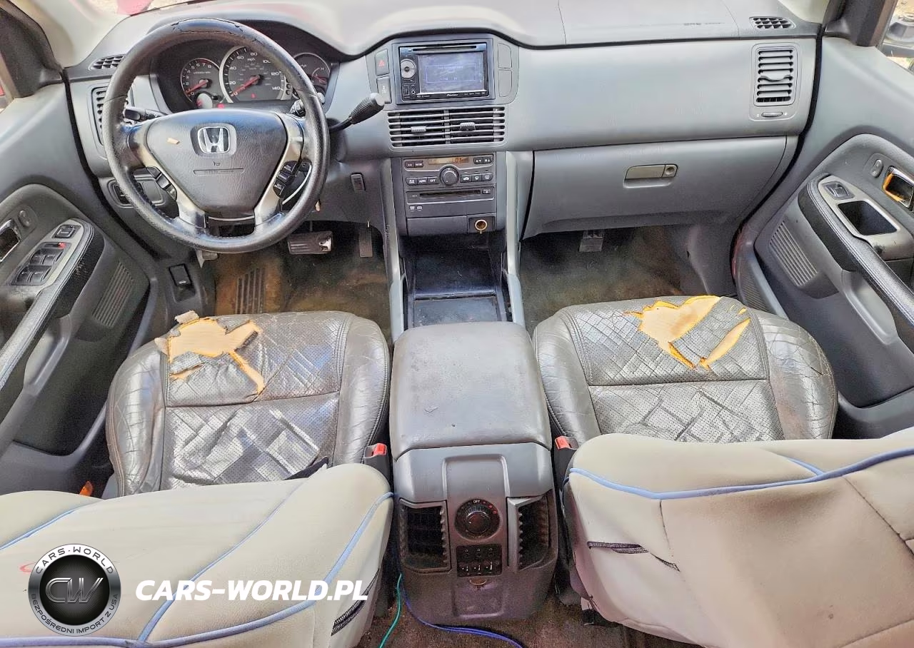 2003 Honda Pilot Exl VIN:2HKYF18673H501586 - 8