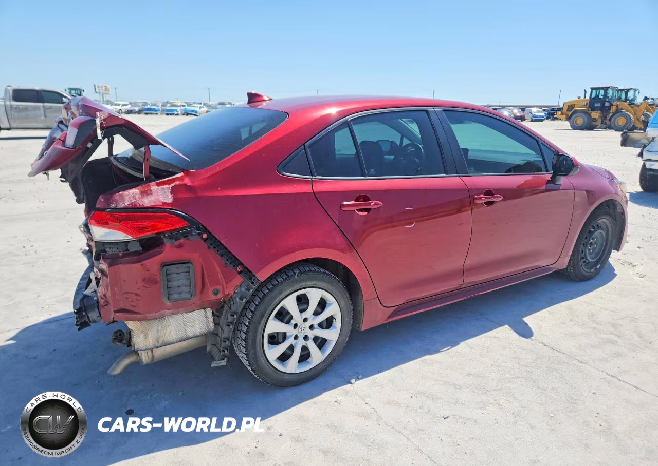 2022 Toyota Corolla Le VIN:5YFEPMAE8NP390345 - 3
