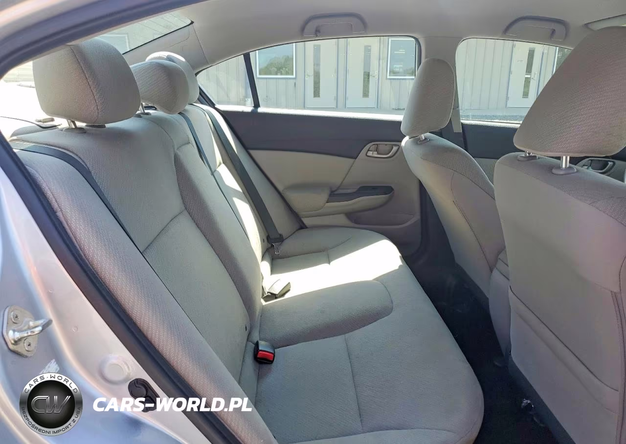 2013 Honda Civic Lx VIN:2HGFB2F57DH549393 - 10