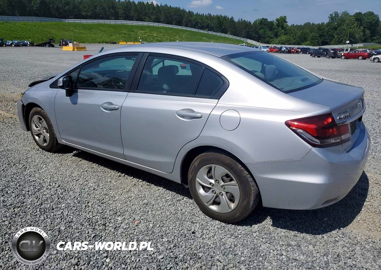 2013 Honda Civic Lx VIN:2HGFB2F57DH549393 - 2