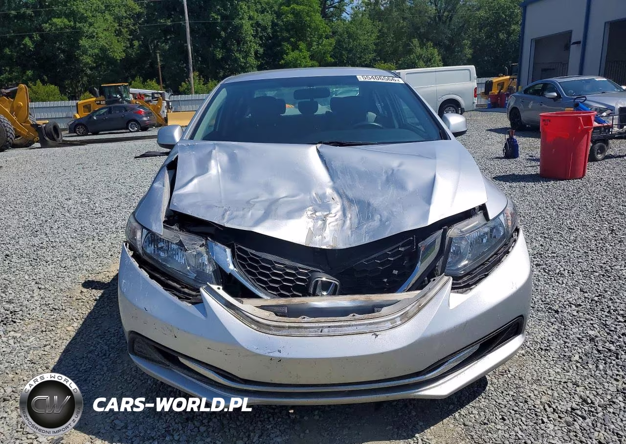 2013 Honda Civic Lx VIN:2HGFB2F57DH549393 - 5