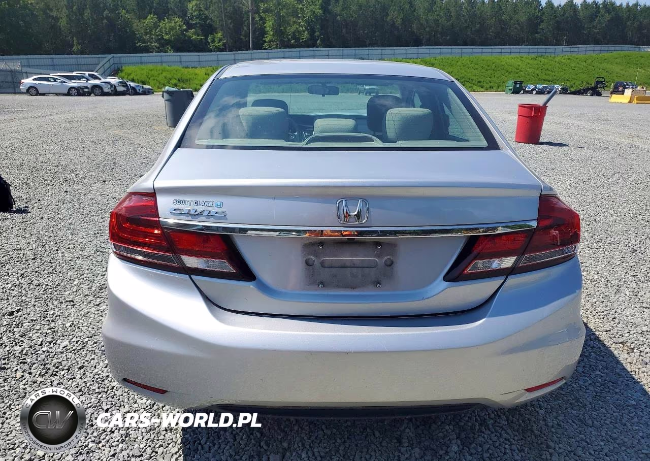 2013 Honda Civic Lx VIN:2HGFB2F57DH549393 - 6