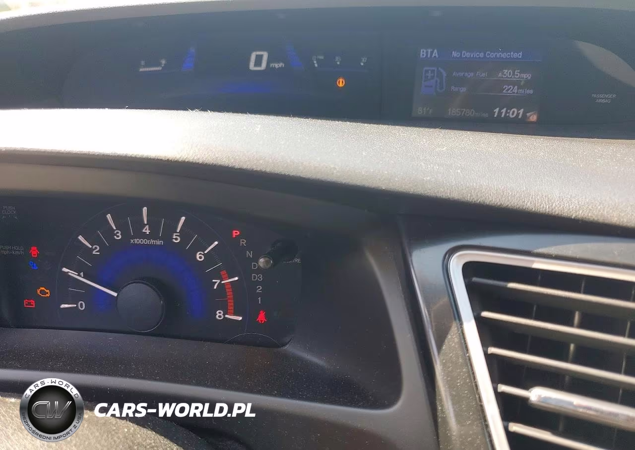 2013 Honda Civic Lx VIN:2HGFB2F57DH549393 - 9