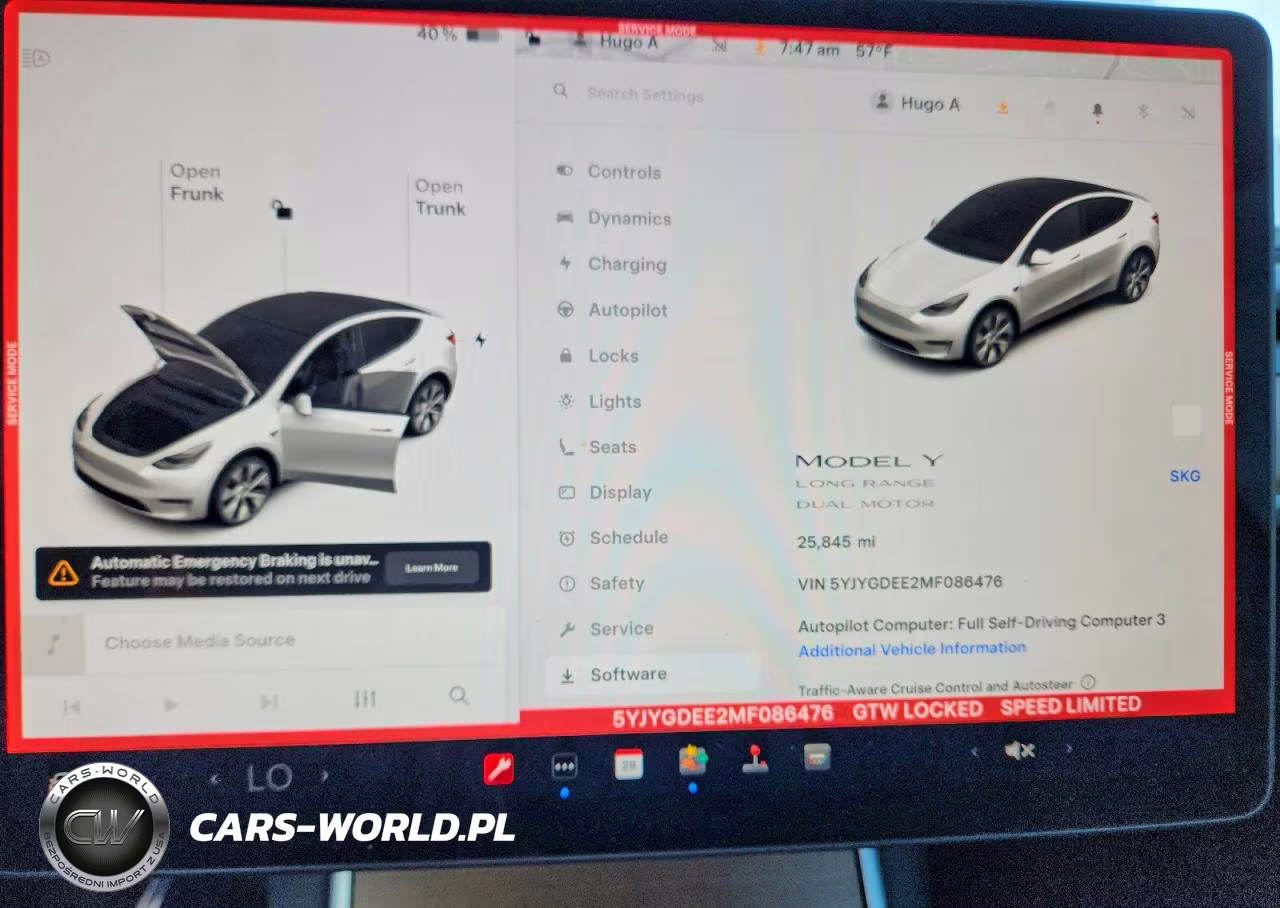 2021 Tesla Model Y VIN:5YJYGDEE2MF086476 - 9
