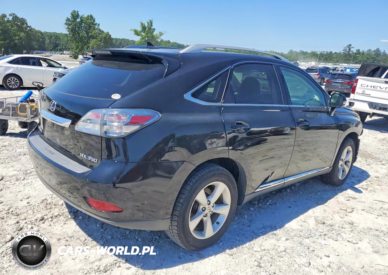 2010 Lexus Rx 350 VIN:2T2BK1BA9AC042393 - 3