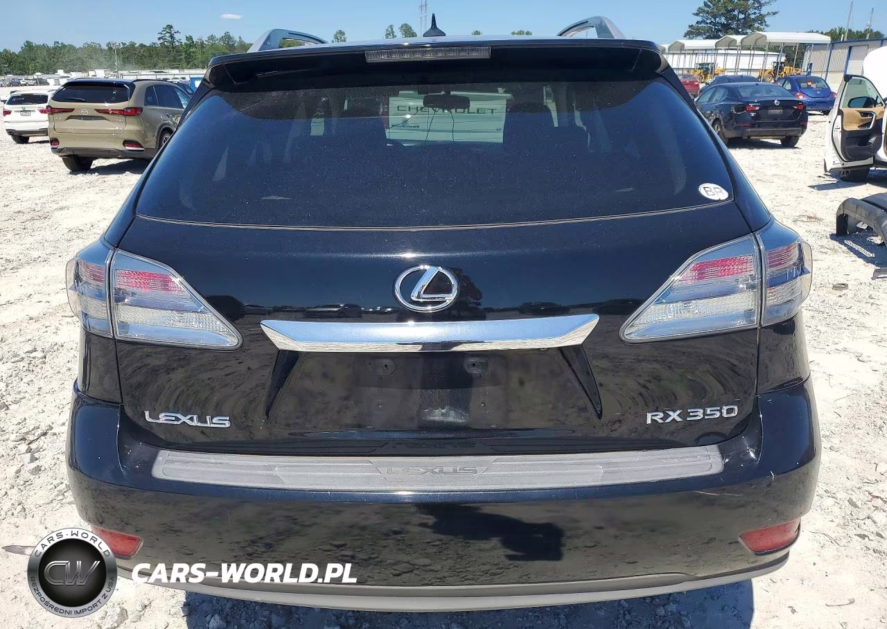 2010 Lexus Rx 350 VIN:2T2BK1BA9AC042393 - 6
