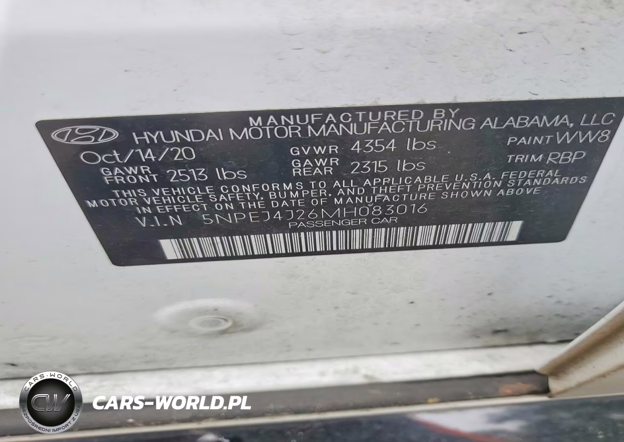 2021 Hyundai Sonata Sel Plus VIN:5NPEJ4J26MH083016 - 12
