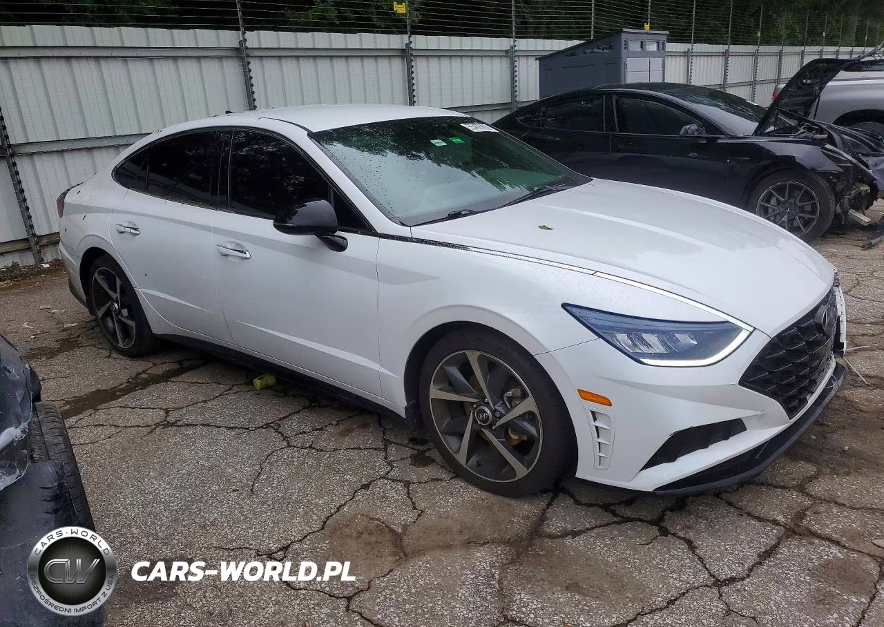 2021 Hyundai Sonata Sel Plus VIN:5NPEJ4J26MH083016 - 4