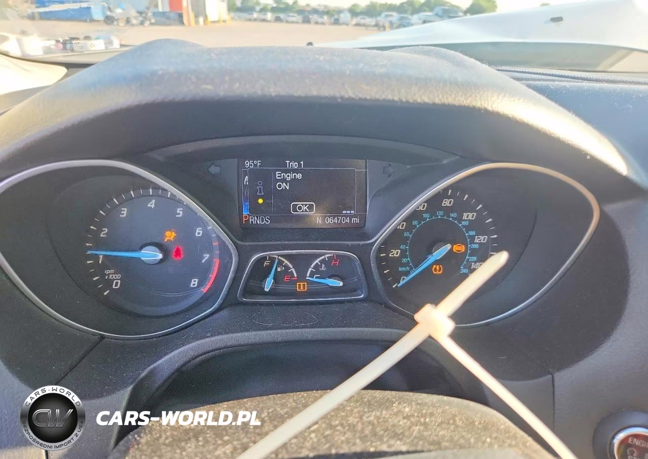 2014 Ford Focus Titanium VIN:1FADP3N24EL196741 - 9