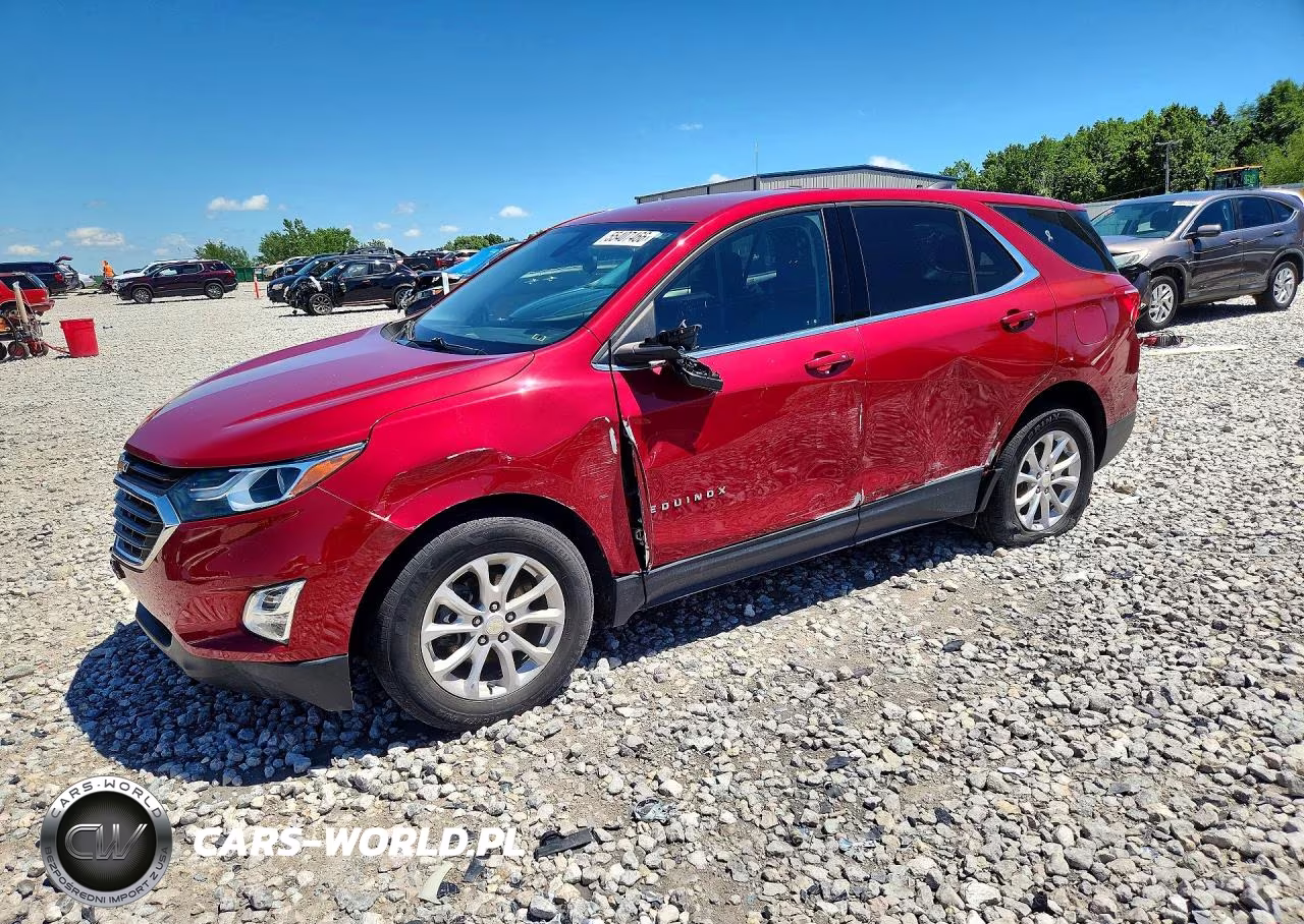 2019 Chevrolet Equinox Lt VIN:3GNAXJEV0KS649438 - 1