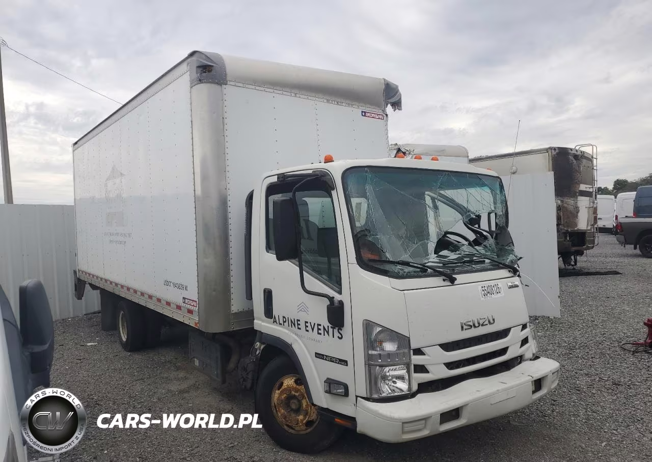 2017 Isuzu Npr Hd Box Truck