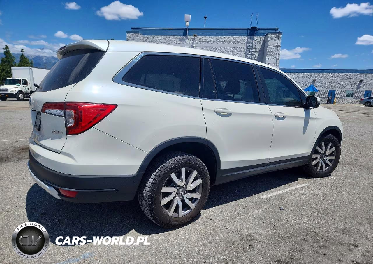 2019 Honda Pilot Ex VIN:5FNYF6H33KB062760 - 3