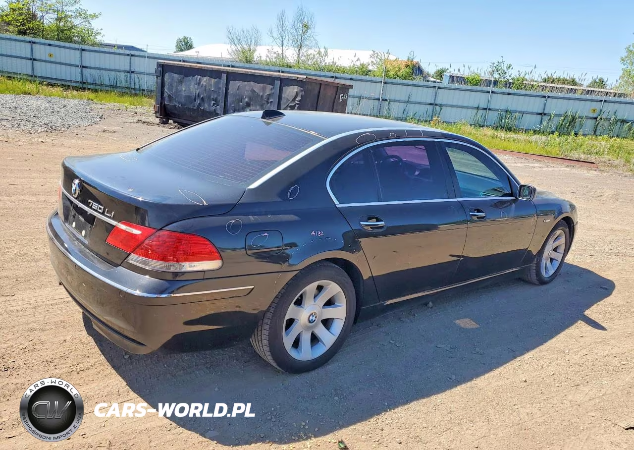 2006 BMW 750 Li VIN:WBAHN83516DT36104 - 3