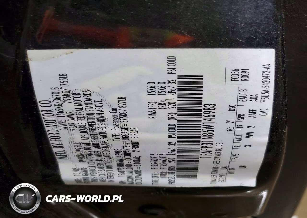 2006 Ford Focus Zx3 VIN:1FAFP31N86W146983 - 13
