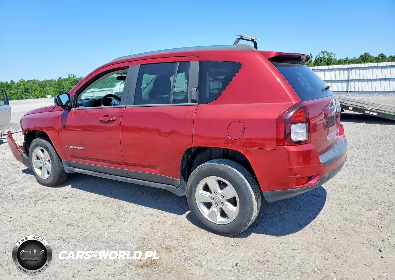 2014 Jeep Compass Sport VIN:1C4NJCBA9ED843754 - 2