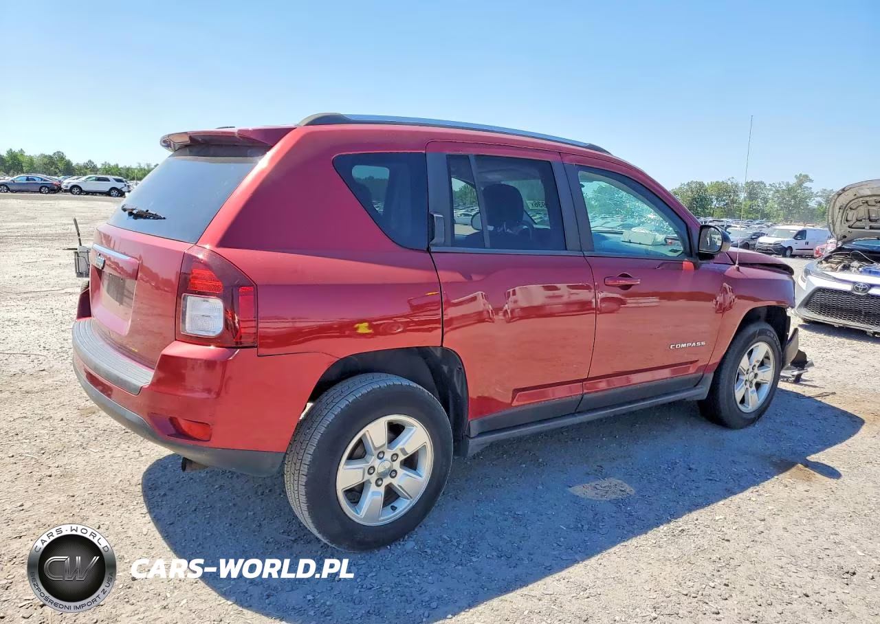 2014 Jeep Compass Sport VIN:1C4NJCBA9ED843754 - 3