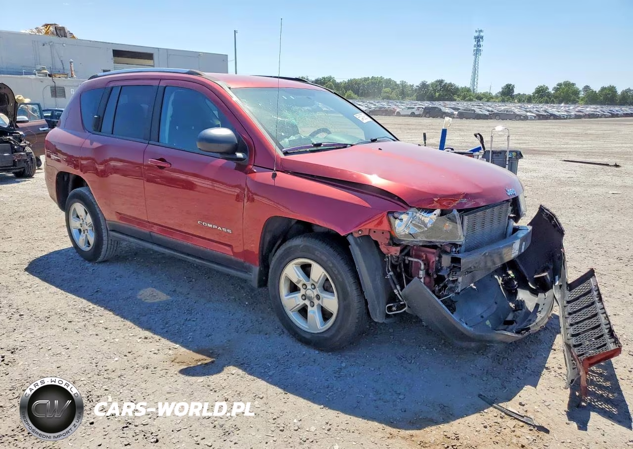 2014 Jeep Compass Sport VIN:1C4NJCBA9ED843754 - 4